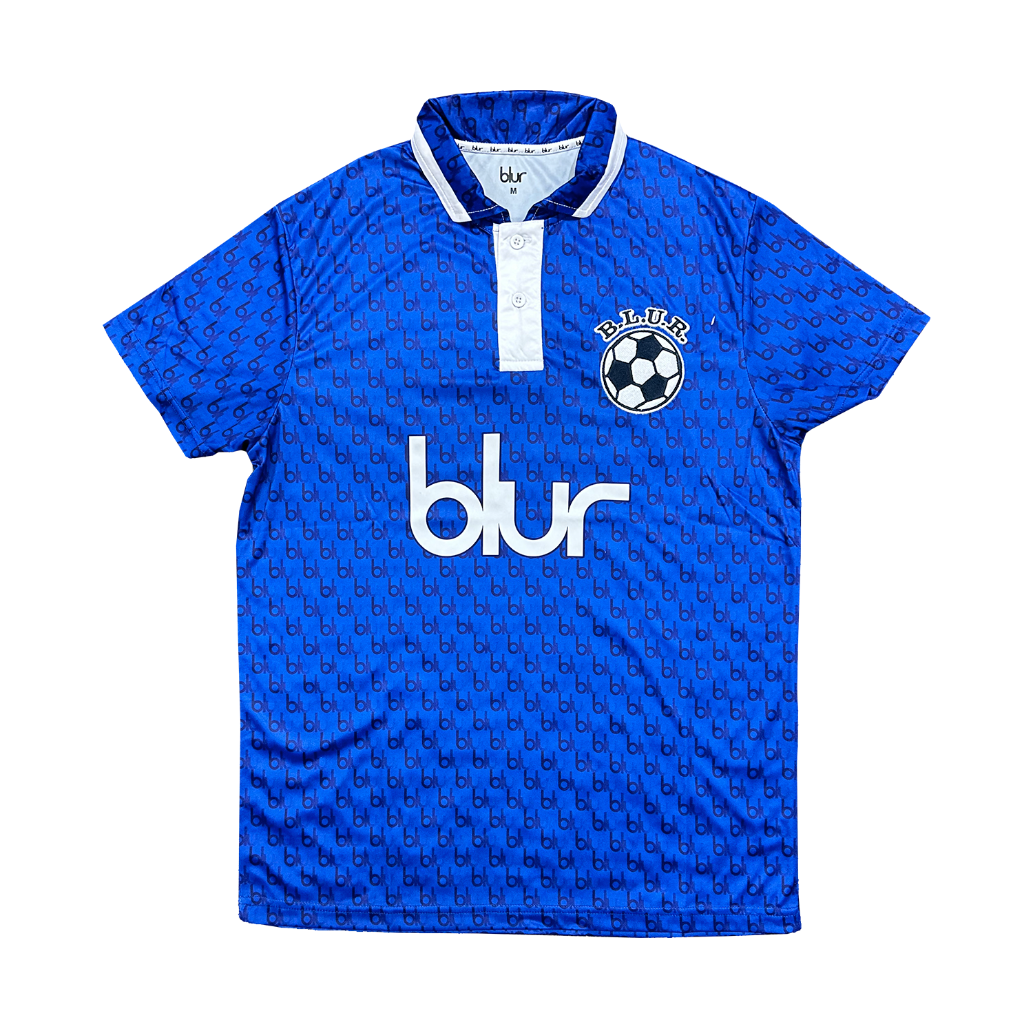 Blue sales football kit